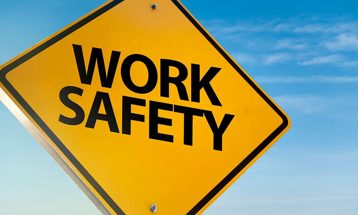 work safety sign