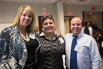Deanne Koll, Amanda Ashley, and Ryan Blay