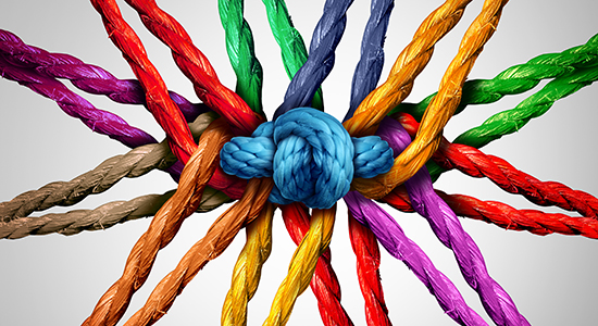 colored knot