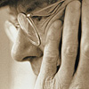 Elderly     man