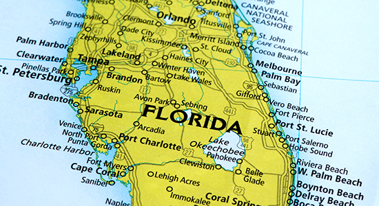 map of florida