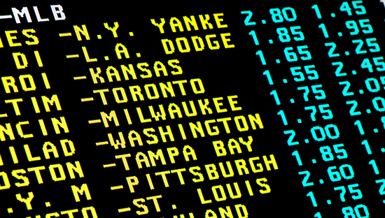 betting ticker