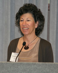 Marsha Mansfield addresses the board.