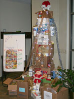 Second Harvest Food Drive Tree