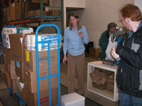 Weighing donation