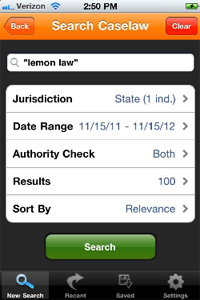 A Review of Free Fastcase Mobile App