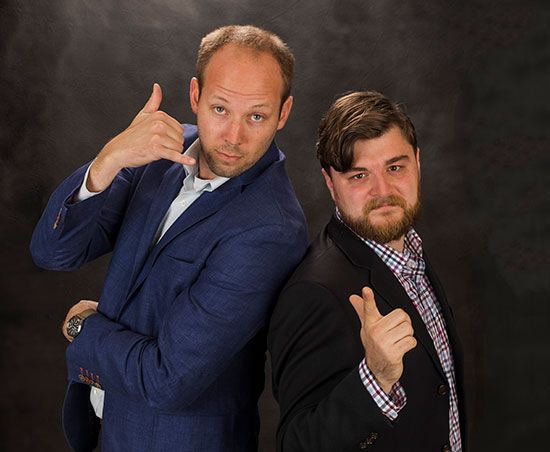 Tripp Stroud and Andrew Briggs